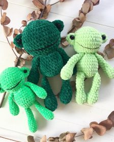 Amigurumi Frog Crochet  Patterns