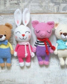 Amigurumi Lıttle Animals Free Crochet Patterns