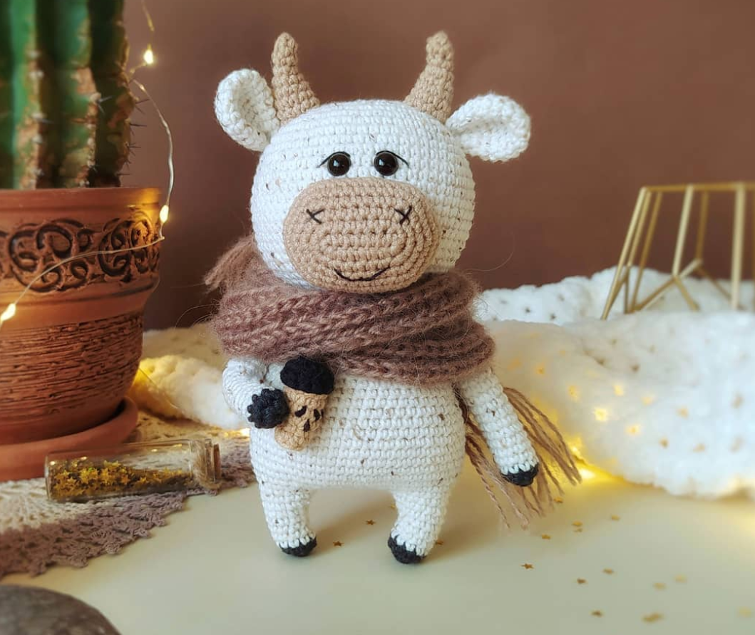 Amigurumi Gorgeous Willy Bull Free Crochet Pattern