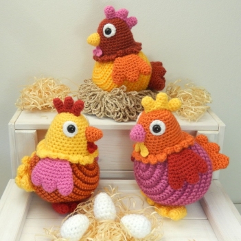 Amigurumi Chicken Crochet Pattern