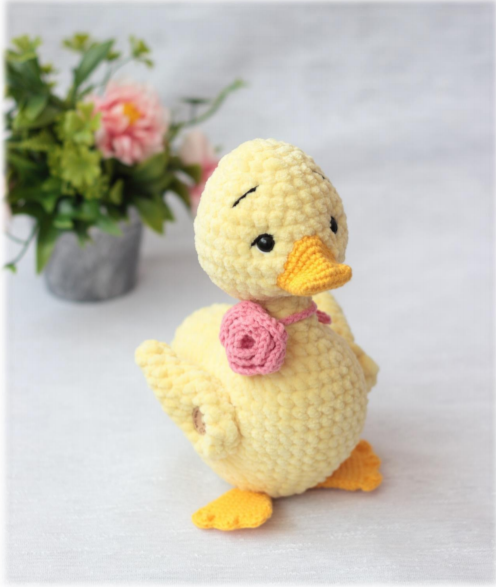 Amigurumi Padrão “O Patinho Amarelo”