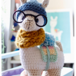 Amigurumi Pattern Hipters Llama